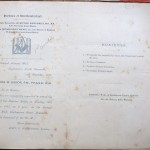 Summons for the first meeting held on Monday 18th November 1895.